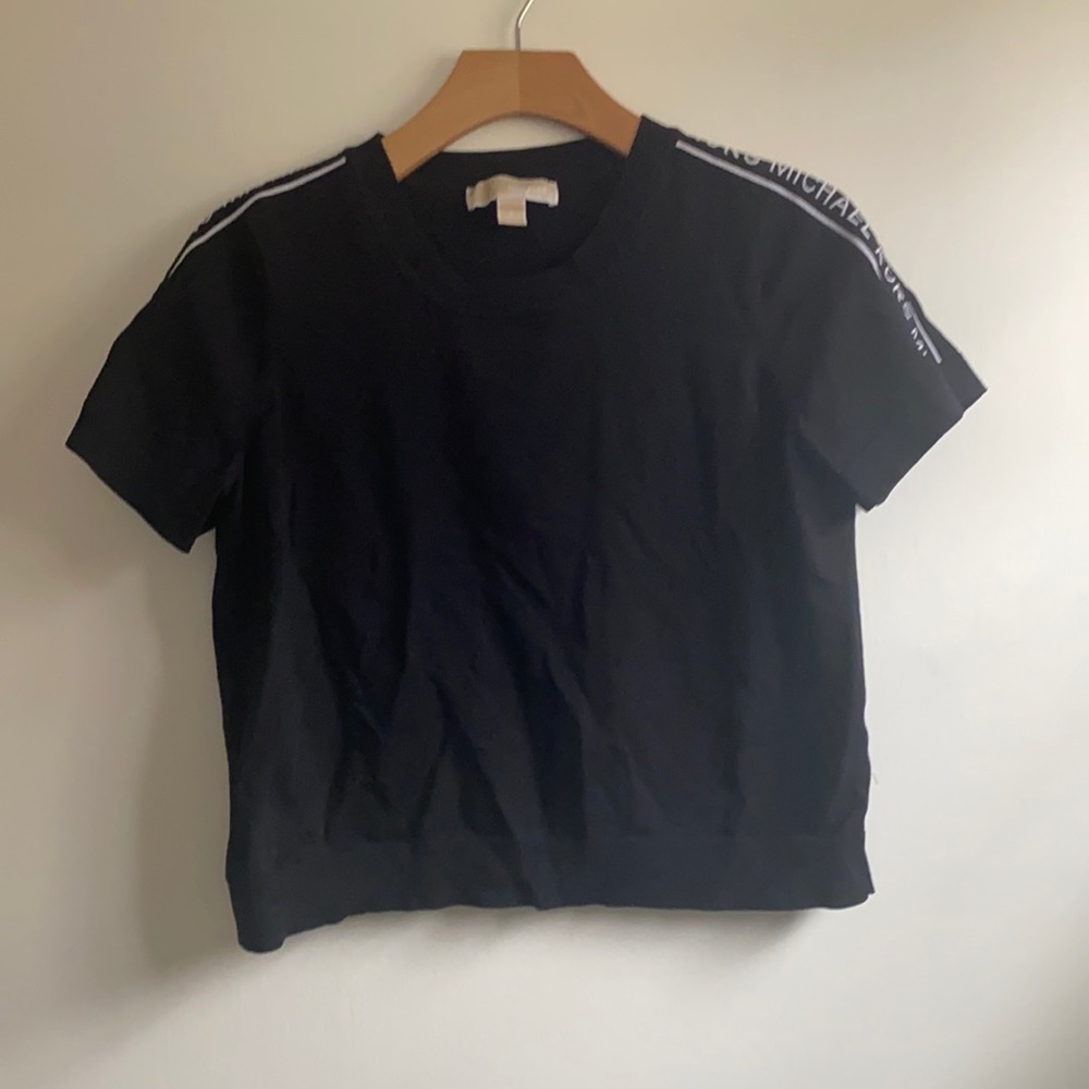 Michael Kors Crop Top- Black